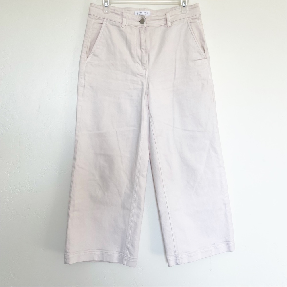 EVERLANE The Wide-Leg Crop Pant 8